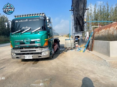 รถน้ำประปา นาป่า